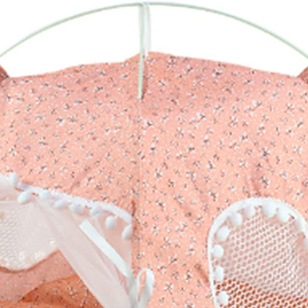 NWOT Pet Cat or Dog Tent - Cave Hut/Sleep House/Playpen - Pink - Picture 6 of 10